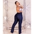 Calça Wide Leg Plus Size De Lycra Modela Bumbum Cintura Alta - comprar online