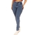 Imagem do Calça Feminina Skinny Jeans Lisa Cintura Alta Com Laycra