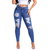 Calça Feminina Jeans Miller Skinny Com Destroyed Novidade - comprar online