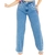 Calça Jeans Wide Leg Feminina Com Aplicação Em Pedras - comprar online
