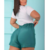 Cropped Feminino Plus Size Com Argolas Frontal Manga Curta na internet