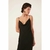 Vestido Feminino Longuete Crepe Franzido Na Lateral Dress To - comprar online