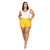 Body Liso Plus Size Feminino Com Amarração Alças De Babados