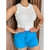 Short Feminino Linho Elastico No Coz - comprar online