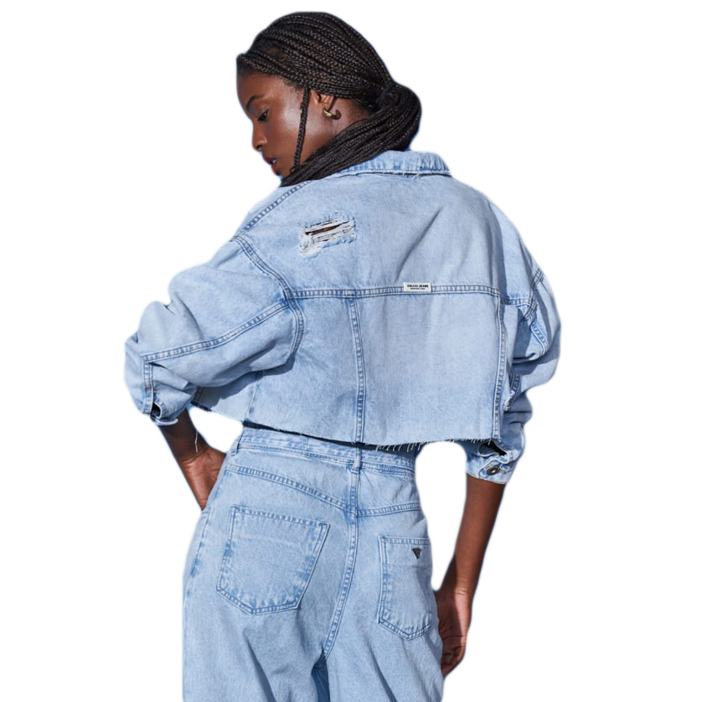 Jaqueta jeans colcci destroyed 2025