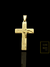 Pingente Cruz Oração Pai Nosso em Alto Relevo Banhado a Ouro 18K - SYNC MORE JOIAS