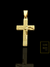 Pingente Cruz Oração Pai Nosso P em Alto Relevo Banhado a Ouro 18K - comprar online