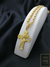 Corrente Cadeado 70cm 5mm Fecho Canhão Banhada a Ouro 18K + Pingente Cruz com Face de Cristo Cravejado - SYNC MORE JOIAS