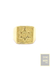 Anel Estrela de Davi Banhado a Ouro 18K - SYNC MORE JOIAS