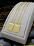 Escapulário Sagrado Coração de Jesus / Nossa Senhora do Carmo - Cadeado Alongado 70cm 2mm Banhado a Ouro 18K - SYNC MORE JOIAS