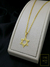 Corrente Cadeado 1,5mm Fecho Tradicional + Pingente Estrela de Davi Vazado Banhado a Ouro 18K - comprar online