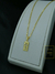 Corrente Tijolinho 1,5mm Fecho Tradicional + Pingente Placa Retangular Cruz Vazada Banhado a Ouro 18K - comprar online