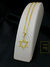Corrente Cadeado 1,5mm Fecho Tradicional + Pingente Estrela de Davi Vazado Banhado a Ouro 18K