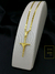 Corrente Piastrine 2,5mm Fecho Tradicional + Pingente Cruz Manto Amarrada Banhado a Ouro 18K