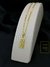 Corrente Tijolinho 1,5mm Fecho Tradicional + Pingente Placa Retangular Cruz Vazada Banhado a Ouro 18K