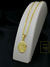 Corrente Cadeado Alongado 2,5mm Fecho Tradicional + Pingente Oval Sagrado Coração de Jesus Banhado a Ouro 18K