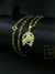 Corrente Cadeado Alongado 2,5mm Fecho Tradicional + Pingente Ferradura Cara de Cavalo P Banhado a Ouro 18K na internet