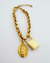 Pulseira Dourada de Consagração de Nossa Senhora de Guadalupe PU1204 - comprar online