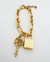 Pulseira Dourada de Consagração Nossa Senhora do Silêncio PU1203 - comprar online