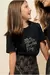 T-SHIRT CLARA INFANTIL PRETO - comprar online