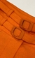 SHORT CREPE ROYALE FIVELAS FORRADAS LARANJA CITRINO - loja online