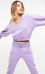 MOLETOM YASMIN LILAC - comprar online