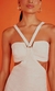 VESTIDO LINHO RUSTIC MOLDURA ARGOLA OFF WHITE na internet