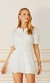 VESTIDO CURTO GIANNE OFF WHITE - comprar online