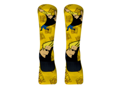 Meias Divertidas Cano Alto Johnny Bravo - comprar online