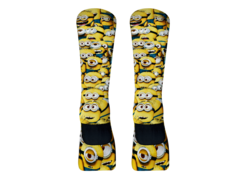 Meias Divertidas Cano Alto Minions - comprar online