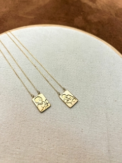 Escapulário Personalizado [Ouro Amarelo 18K] na internet