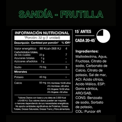 SUPLEMENTO ENERGY GEL PLAIN X 14 UNIDADES SANDIA FRUTILLA - comprar online