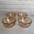 CJ 4 BOWLS FUNDO DE CRISTAL PEARL AMBAR 14cm - WOLFF - comprar online