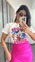 Tee T-shirt Camiseta Algodão Mickey Amanzing Off White na internet