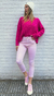Jeans chupín rosa Hi barbie 12U1302 Utzzia en internet