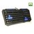 teclado multimedia gamer teclas azules 