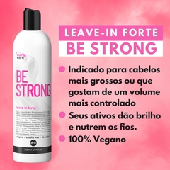Kit Curly Care Shampoo Condicionador Leave-in Forte Gelatina - Beleza Marcante Cosméticos