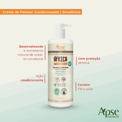 Kit Apse África Baobá Shampoo Co Wash Creme 1l Máscara 500g - Beleza Marcante Cosméticos