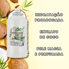 Sabonete Líquido Galão Coco Hidratação Prolongada Dex 1,9l - comprar online