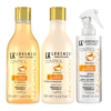 Kit Lokenzzi Vegano Cabelo Fino Shampoo Condicionador Spray