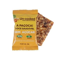Kit Uncooked 6 Paçocas Doce Sem Açucar Glutem Lactose 20g - comprar online