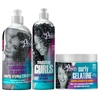 Kit Soul Power Curls Cacheados Ativador Modelador e Gelatina