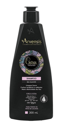 Kit Cachos Arvensis Shampoo Condicionador Ativador Crespos Mascara 2x1 Gelatina Suave - comprar online