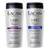 Kit Lacan Color Up Shampoo Blond Matizador Efeito Platinado