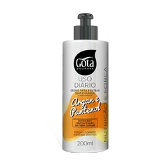 Kit Gota Argan e Pantenol Shampoo + Condicionador + Creme - Beleza Marcante Cosméticos