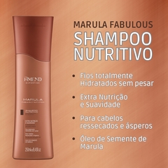 Shampoo Nutritivo Marula Fabulous Nutrition Amend 250ml na internet