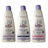 Kit Arvensis Cachinhos Shampoo + Condicionador + Ativador Cabelos Ondulados