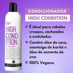 Kit Curly Care Shampoo Condicionador Leave-in Forte Mousse na internet