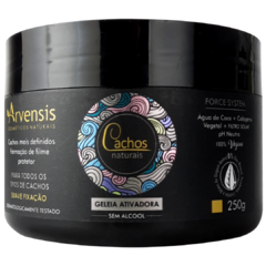 Kit Cachos Arvensis Shampoo Condicionador Ativador Crespos Mascara 2x1 Gelatina Suave - Beleza Marcante Cosméticos