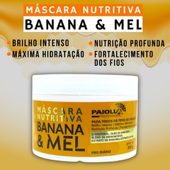 Máscara Nutritiva Banana E Mel Paiolla 300g Brilho Intenso na internet